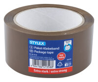 Package tape, havanna-brown, extra strong [Stylex 41358]