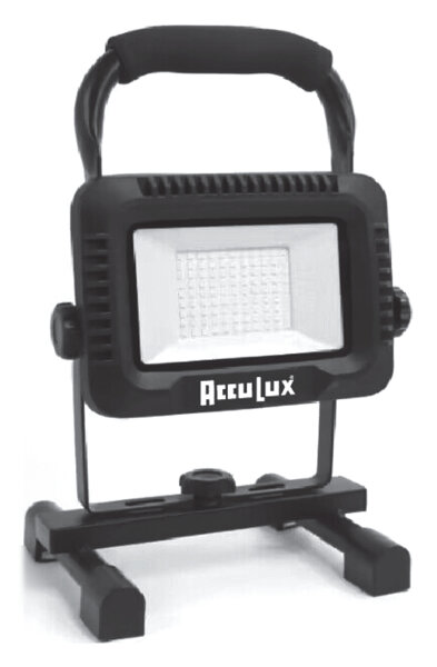 Projecteur de travail mobile avec LED 50 W [AccuLux 447481]