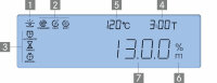 Moisture analyser, particularly easy to use [Kern DAB-IR]