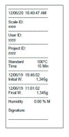 Moisture analyzer [Kern DLB-A]
