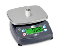 IP-protected bench scale with checkweighing display [Kern FPB]