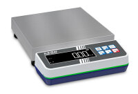 Networked IP65 stainless steel bench scale with LED [Kern...