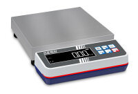 Báscula de mesa inoxidable IP65 conectable con LED [Kern FKS]