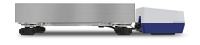 Báscula de mesa inoxidable IP65 conectable con LED [Kern FKS]