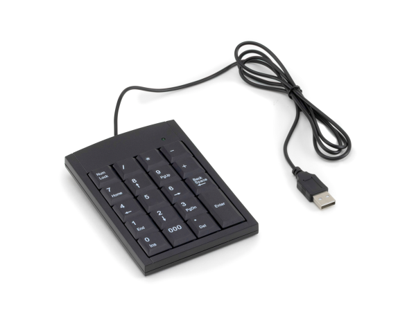 Kompakter USB-Nummernblock zur Eingabe an KERN-Waagen [Kern YKX-A02]