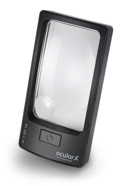 ocularX M1 LED handheld magnifier with 2x and 4x magnification [Eschenbach XM0101]