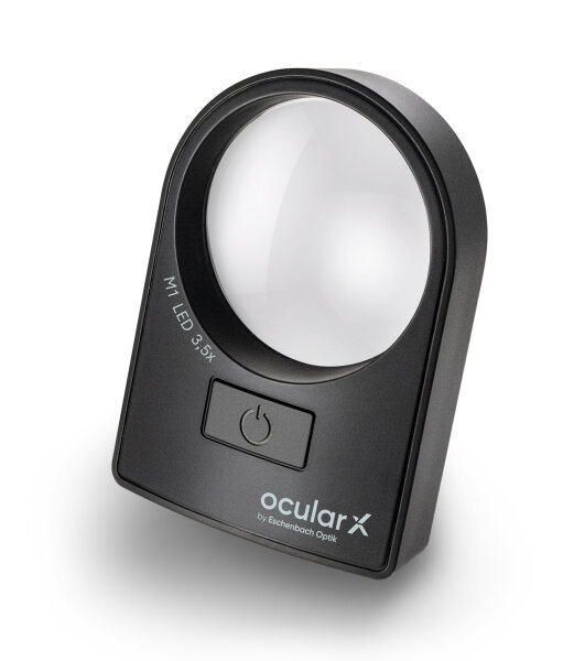 ocularX M1 LED handheld magnifier for hobbies and details [Eschenbach XM01xx]