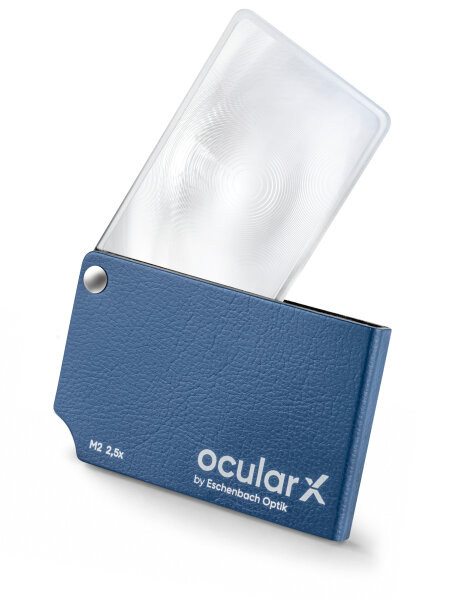Lupa de bolsillo ocularX M2 tamaño tarjeta con 2,5x [Eschenbach XM0201]