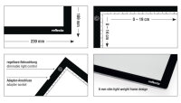 Table lumineuse LED A5 Super Slim pour diapositives [Reflecta 10318]