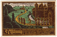 50 Pfennig bon Schw. Gmünd, 1921