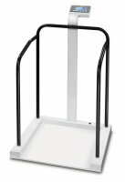 Sturdy handrail scale for a secure feeling during weighing [Kern MTA]