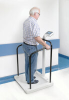 Sturdy handrail scale for a secure feeling during weighing [Kern MTA]