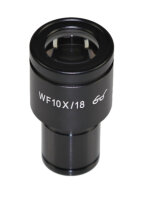 Okular (Ø 23.2 mm): HWF 10× / Ø 18.0 mm [Kern OBB-A1349]