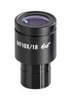 Oculare (Ø 23.2 mm): HWF 10× / Ø 18.0 mm [Kern OBB-A1403]